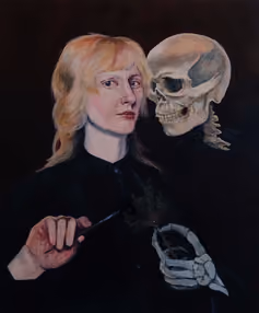 Self-portrait with Death